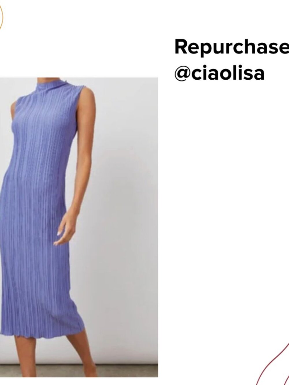 Repurchase for @ciaolisa_ Order# 69c5e3b8be24291b75dd446f